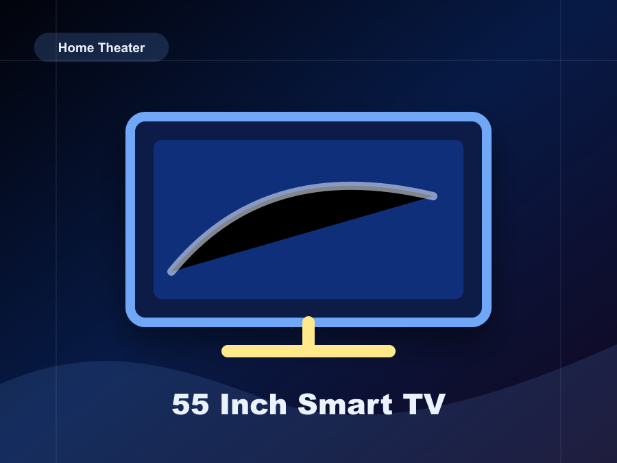 55 Inch Smart TV reward image